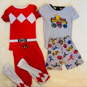 SOLD Boy’s Power Rangers Pajama Set Size 7